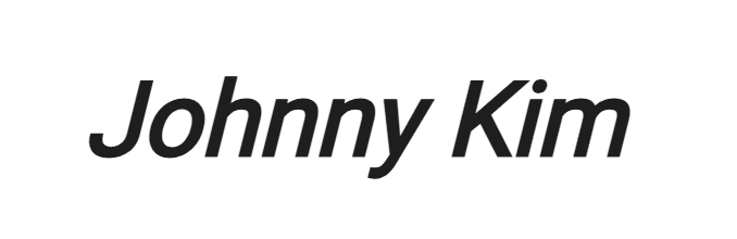 Johnny Kim